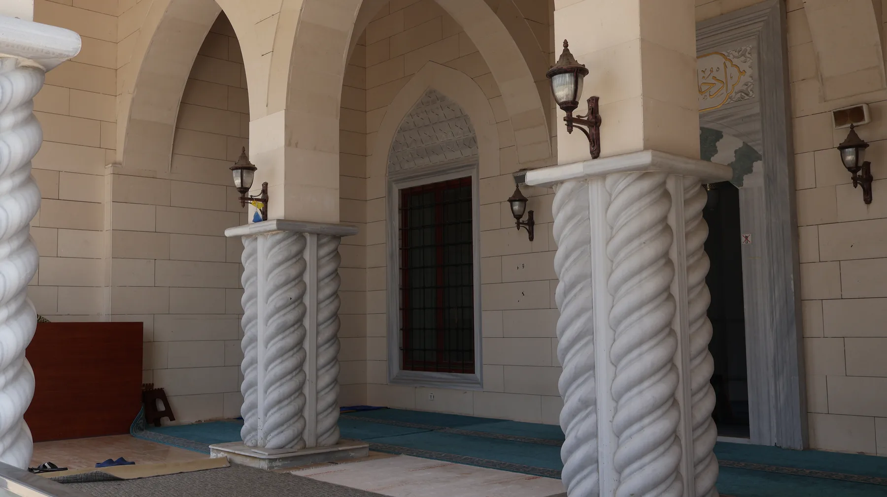 The doors are open from fajr to isha every day of the year, with no fee and no membership.