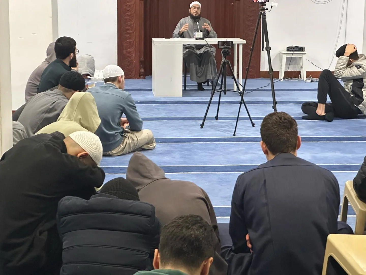 Every session goes out live and stays online. Dr Ahmad Shakir's talk on the throes of death has been watched more than 160,000 times since.